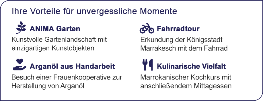 Ihre Vorteile für unvergessliche Momente.