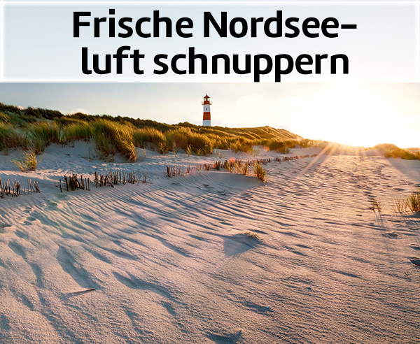 Urlaub an der Nordsee.