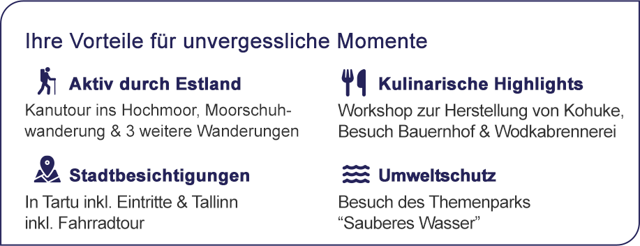 Ihre Vorteile für unvergessliche Momente.