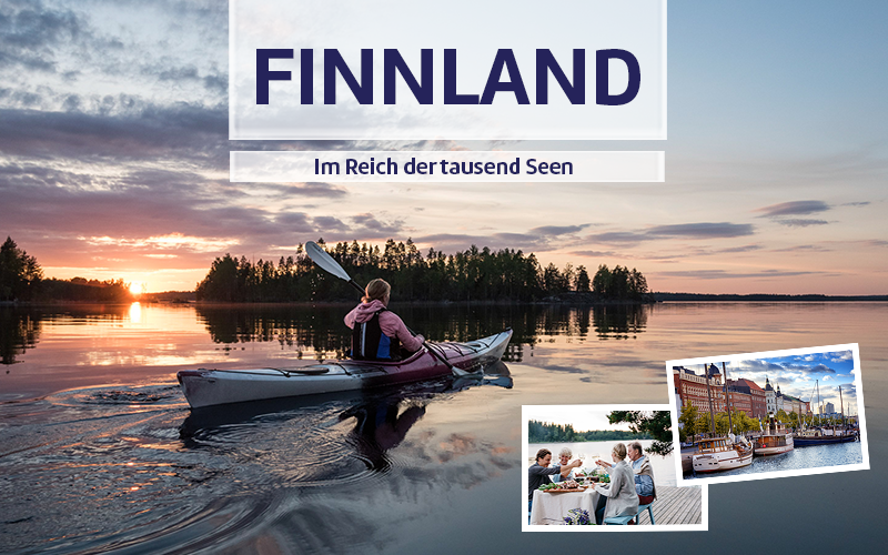 Reisen nach Finnland.