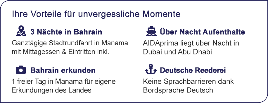 Ihre Vorteile für unvergessliche Momente.