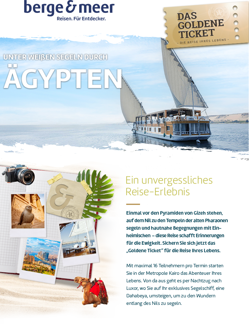 Erlebnisreise durch Ägypten