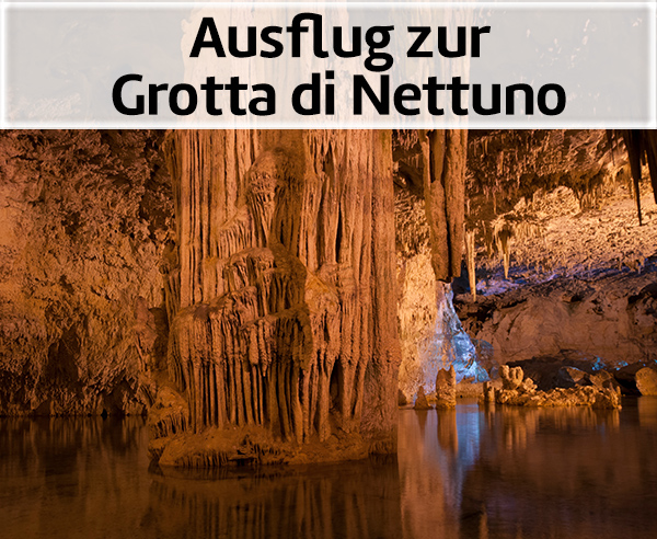 Ausflug zur Grotta di Nettuno.