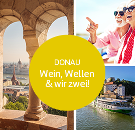 Collage Flusskreuzfahrt Donau