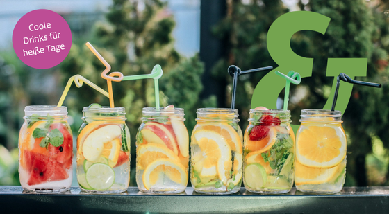 Coole Drinks für heiße Tage