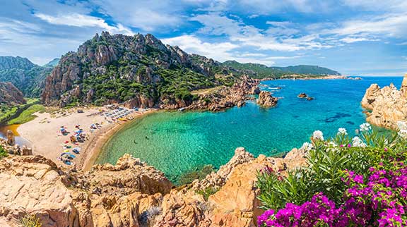 Strand auf Sardinien.