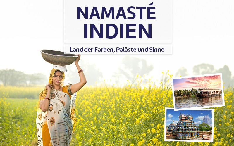 Rundreise durch Südindien.