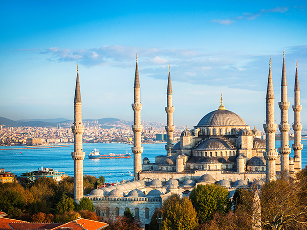 Blaue Moschee in Istanbul.