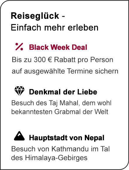 Ihre Vorteile für unvergessliche Momente.