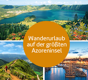 Wanderurlaub auf den Azoren.