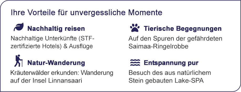 Ihre Vorteile für unvergessliche Momente.