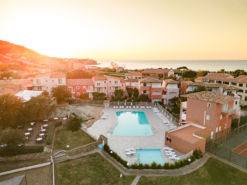 Hotel Maristella auf Korsika in Algajola