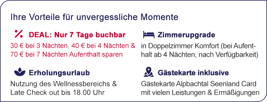Mehr Vorteile für unvergessliche Momente