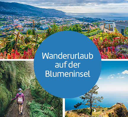Wanderurlaub auf der Blumeninsel.