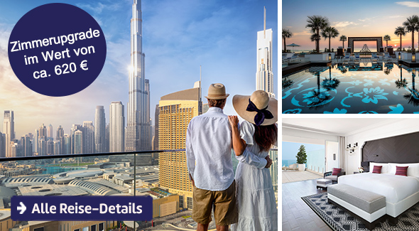 Flugreise Dubai und Baden in Fujairah.