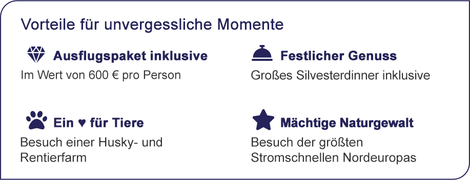 Ihre Vorteile für unvergessliche Momente.