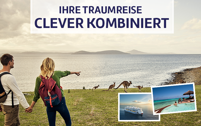 Kombinationsreisen: Reisearten miteinander mixen.