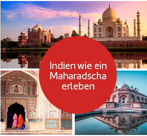 Indien wie ein Maharadscha erleben.