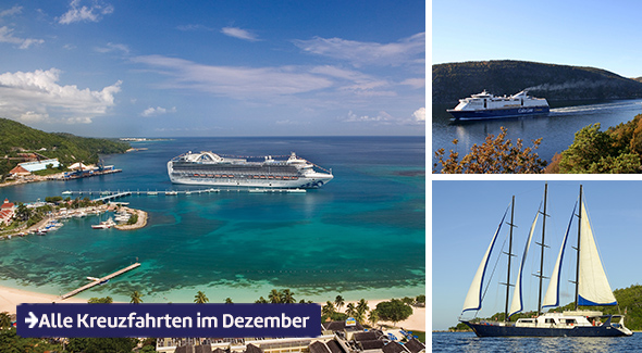 Alle Kreuzfahrten im Dezember.