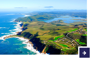 Die Lagunenstadt Knysna.