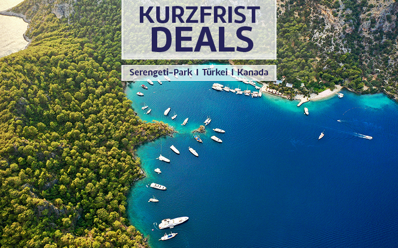 Kurzfrist Deals - Serengeti-Park | Türkei | Kanada