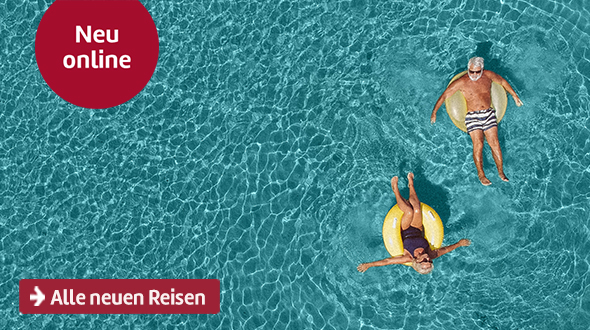 Alle neuen Reisen.