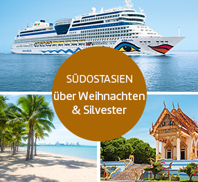 Bildcollage der Südostasien-Kreuzfahrt