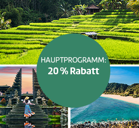Bildcollage der Bali-Rundreise