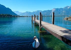 Schweiz - Genfer See. Erlebnisurlaub in den Alpen.