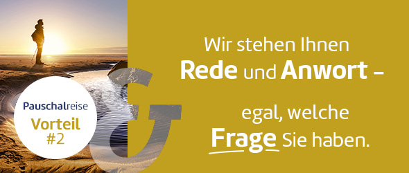 Vorteil 2: Wir stehen Ihnen Rede und Antwort - egal, welche Frage Sie haben.