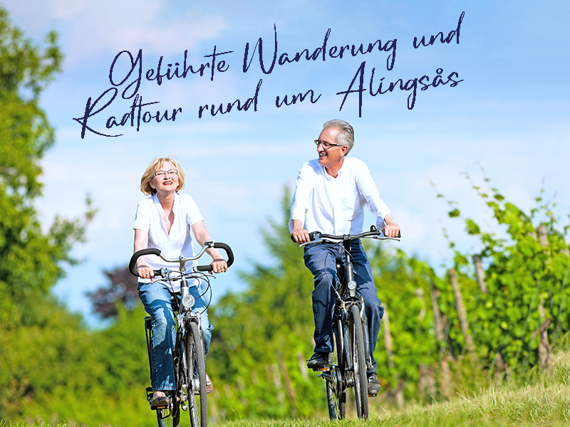 Geführte Wanderung und Radtour rund um Alingsås