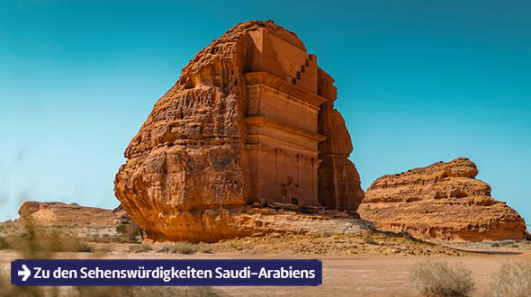 Zu den Sehenswürdigkeiten Saudi Arabiens.